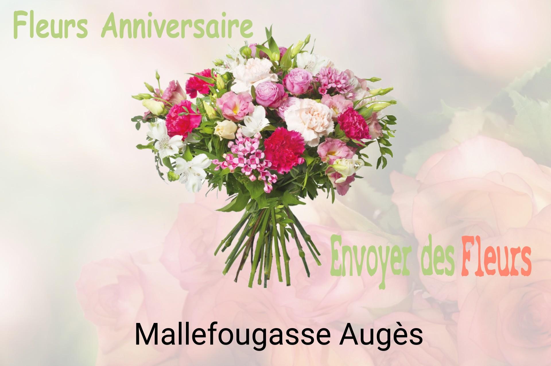 Bouquet de fleurs d’anniversaire livré à Mallefougasse-Augès